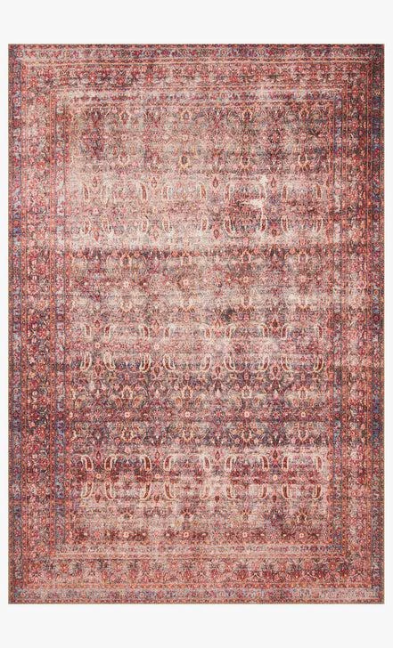 Loloi Rugs Loren Collection - LQ-05 Eggplant/Crimson