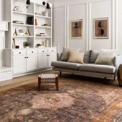 Loloi Rugs Loren Collection - LQ-02 Plum/Multi