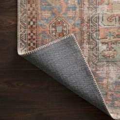 Loloi Rugs Loren Collection - LQ-15 Terracotta/Sky