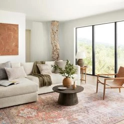 Loloi Rugs Loren Collection - LQ-15 Terracotta/Sky