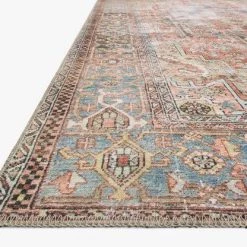 Loloi Rugs Loren Collection - LQ-15 Terracotta/Sky