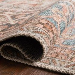 Loloi Rugs Loren Collection - LQ-15 Terracotta/Sky