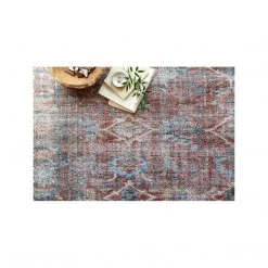 Loloi Rugs Joanna Gaines Lucca Rug Collection - LF-11 Brick/Ocean