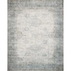 Loloi Rugs Joanna Gaines Lucca Rug Collection - LF-12 Mist/Ivory