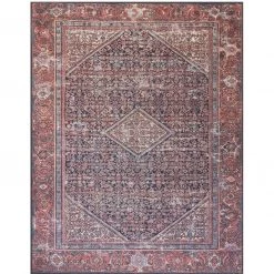 Loloi Rugs Joanna Gaines Lucca Rug Collection - LF-08 Navy/Red