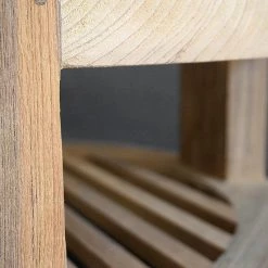 Organic Restoration Furniture Concrete & Reclaimed Teak Cocktail Table