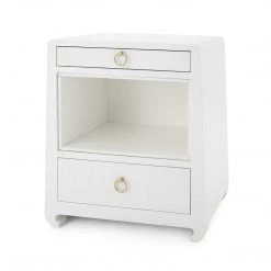 Bungalow 5 - Ming 2-Drawer Side Table In White