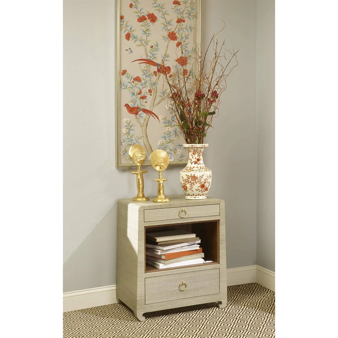 Bungalow 5 - Ming 2-Drawer Side Table In Sage Green