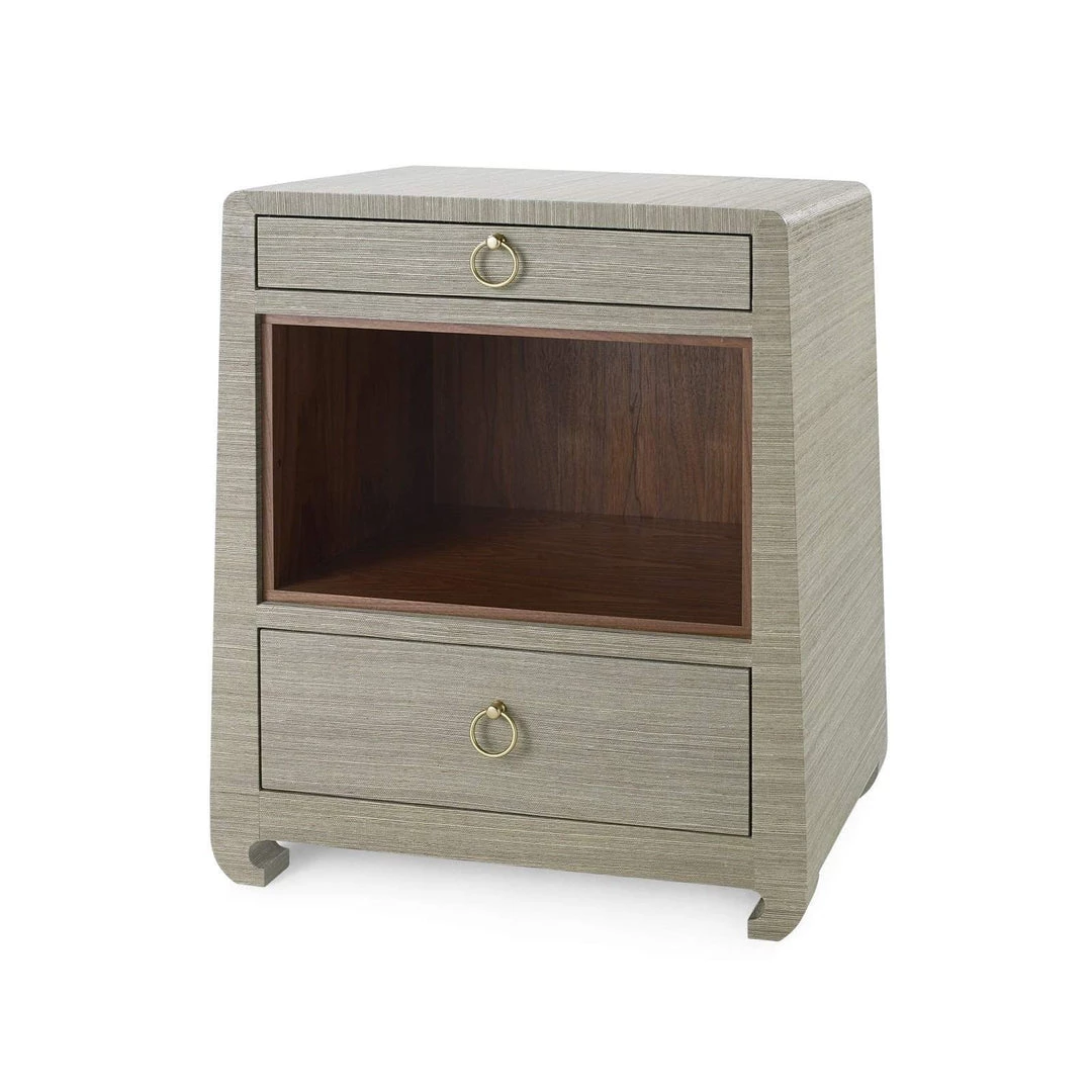 Bungalow 5 - Ming 2-Drawer Side Table In Sage Green