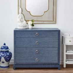 Bungalow 5 - Ming Large 4-Drawer In Navy Blue