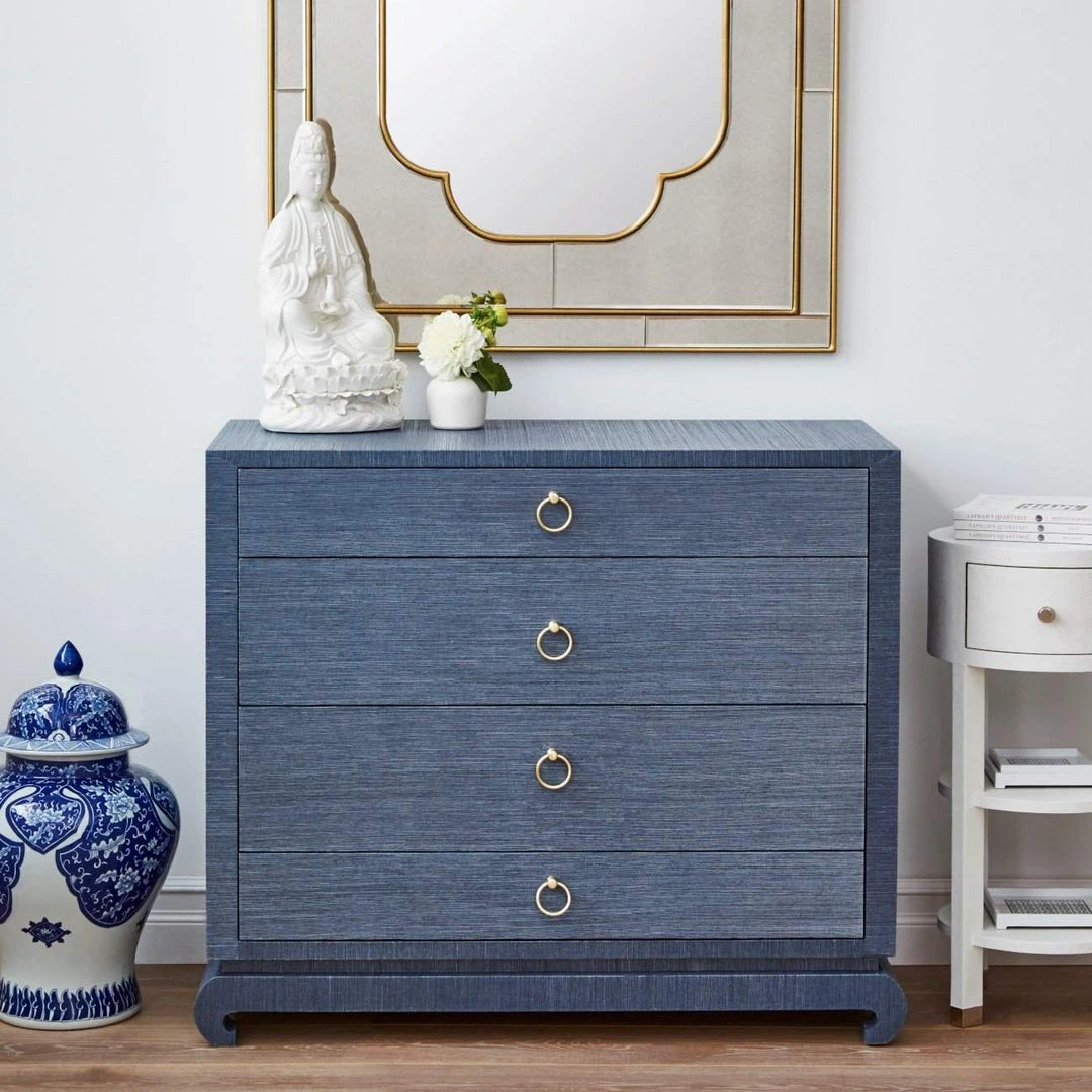 Bungalow 5 - Ming Large 4-Drawer In Navy Blue