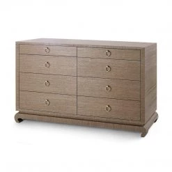 Bungalow 5 - Ming Extra Large 8-Drawer In Brown