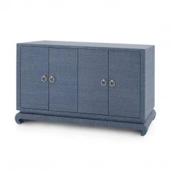 Bungalow 5 - Meredith 4-Door Cabinet In Navy Blue