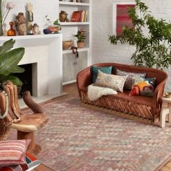 Loloi Rugs Justina Blakeney Malik Rug Collection - MAL-04 Berry/Multi