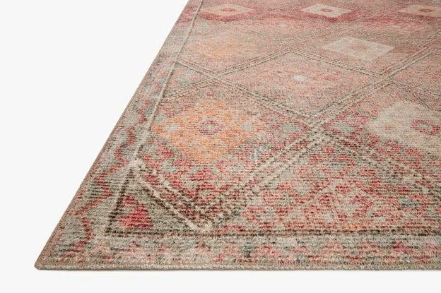 Loloi Rugs Justina Blakeney Malik Rug Collection - MAL-01 Dove/Sunset