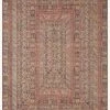 Loloi Rugs Justina Blakeney Malik Rug Collection - MAL-05 Graphite/Fiesta