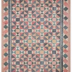 Loloi Rugs Justina Blakeney Malik Rug Collection - MAL-06 Indigo/Sunrise