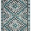 Loloi Rugs Justina Blakeney Malik Rug Collection - MAL-09 Ivory/Ocean
