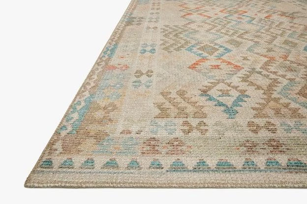 Loloi Rugs Justina Blakeney Malik Rug Collection - MAL-02 Natural/Multi
