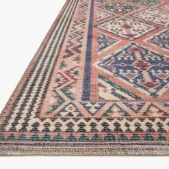 Loloi Rugs Justina Blakeney Malik Rug Collection - MAL-08 Rose/Multi