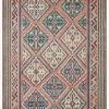 Loloi Rugs Justina Blakeney Malik Rug Collection - MAL-08 Rose/Multi