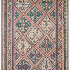 Loloi Rugs Justina Blakeney Malik Rug Collection - MAL-08 Rose/Multi