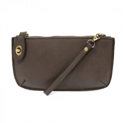 Joy Accessories Mini Crossbody Wristlet Clutch