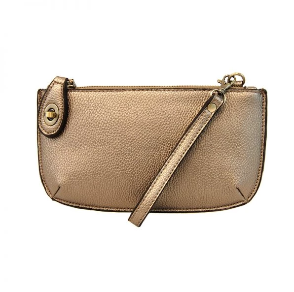 Joy Accessories Mini Crossbody Wristlet Clutch