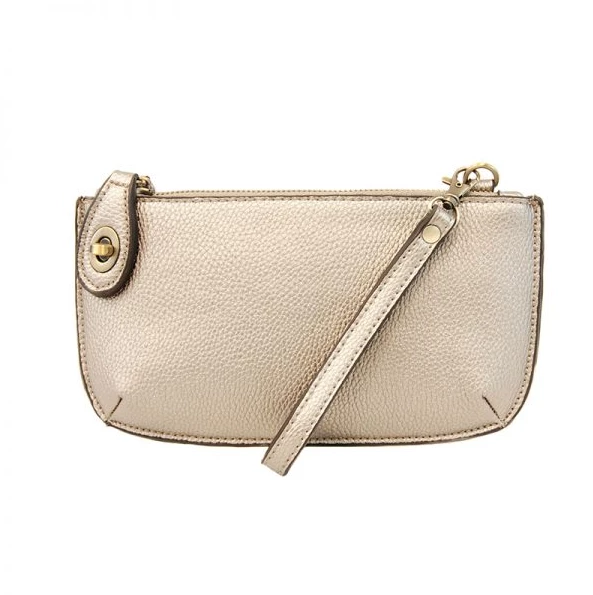 Joy Accessories Mini Crossbody Wristlet Clutch