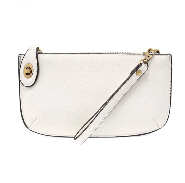 Joy Accessories Mini Crossbody Wristlet Clutch