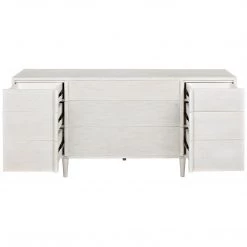 Noir Furniture Noir Morten 9 Drawer Dresser, White Wash Dressers
