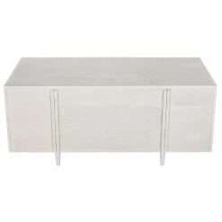 Noir Furniture Noir Morten 9 Drawer Dresser, White Wash Dressers