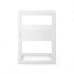 Bungalow 5 - Newport 1-Drawer Side Table In White