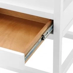 Bungalow 5 - Newport 1-Drawer Side Table In White