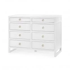 Bungalow 5 - Newton Large 8-Drawer In White