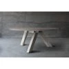 Organic Restoration Concrete Top Dining Table - V Base