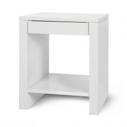Bungalow 5 - Odom 1-Drawer Side Table In White