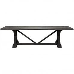 Dining Tables CFC Furniture Reclaimed Lumber X-Dining Table, 108"