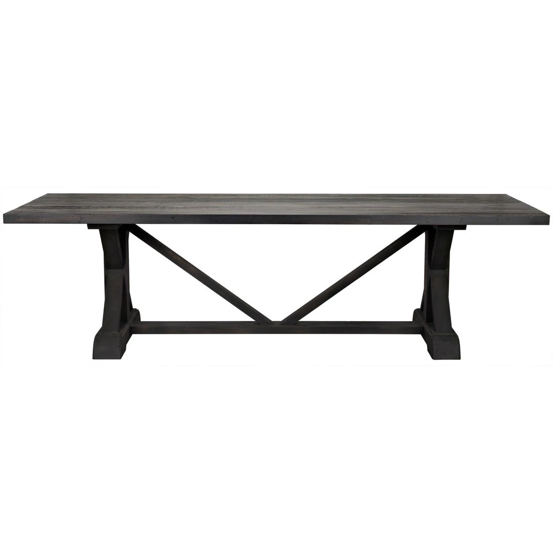 Dining Tables CFC Furniture Reclaimed Lumber X-Dining Table, 108"