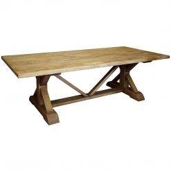 Dining Tables CFC Furniture Reclaimed Lumber X-Dining Table, 108"