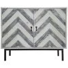 CFC Furniture Chevron Buffet Cabinets