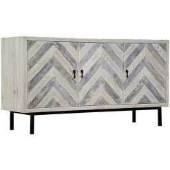 Cabinets CFC Furniture Chevron Sideboard, Small