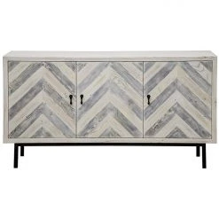 Cabinets CFC Furniture Chevron Sideboard, Small