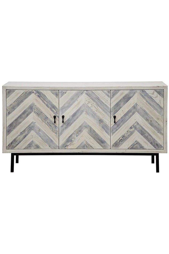 Cabinets CFC Furniture Chevron Sideboard, Small