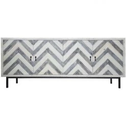CFC Furniture Chevron Sideboard Cabinets