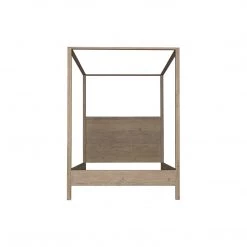 CFC Furniture Londrina 4-Poster Bed, OW, Queen