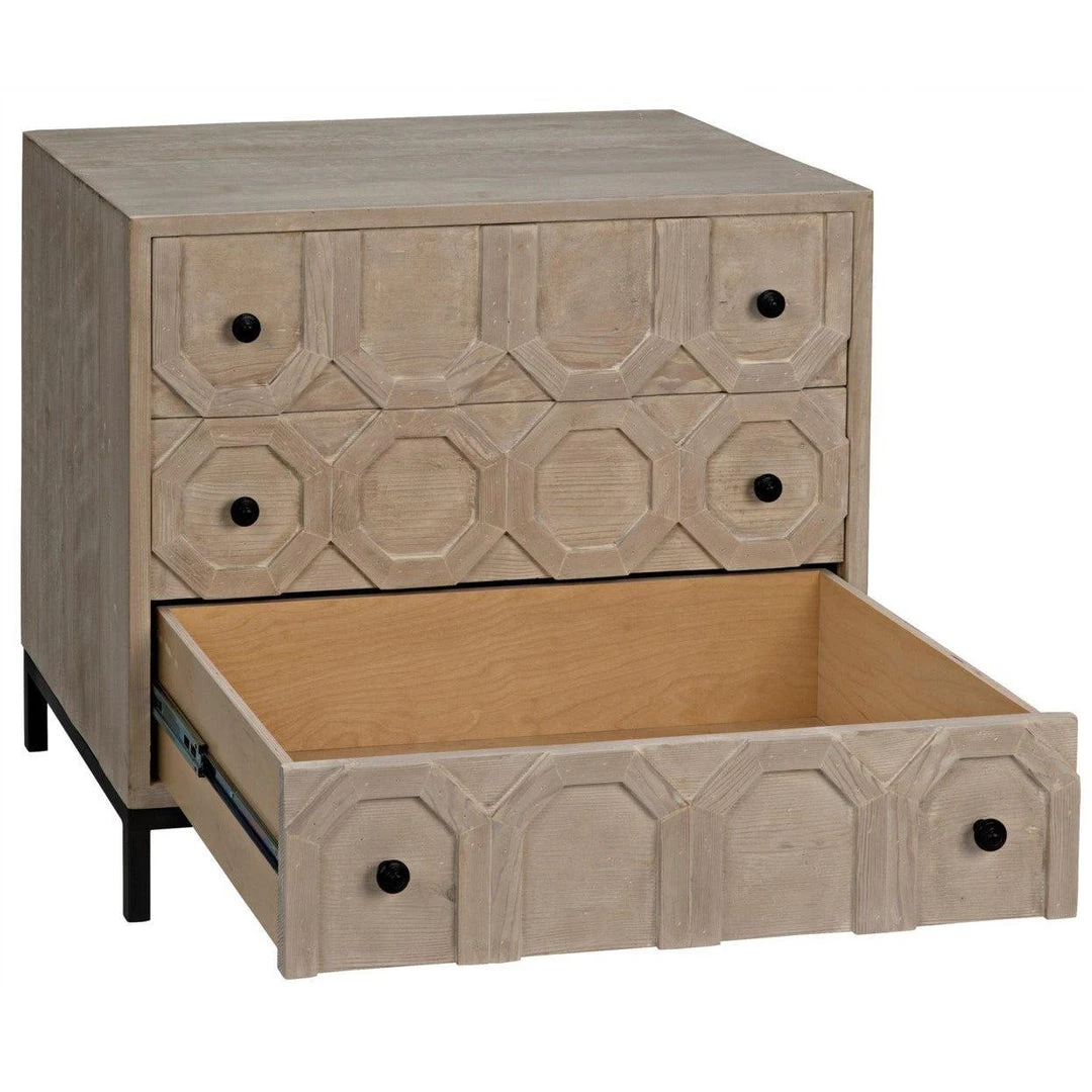 CFC Furniture Hadley 3-Drawer Dresser, Recl. Doug Fir Dressers