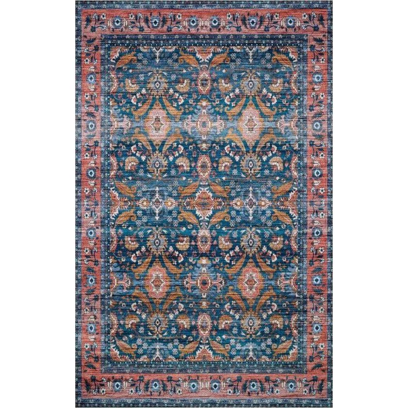 Loloi Rugs Justina Blakeney Rugs - Cielo - CIE-07 Ocean/Coral