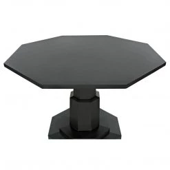 Noir Furniture Noir Octagon Table, Pale
