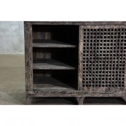 Organic Restoration Reclaimed Elm Small Slatted Buffet